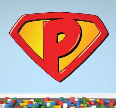 Kids Wall Stickers - Paul, Paola, Peter, Penelope? Ideal feature for decorating bedrooms for kids or a party event decoration. Easy to apply.