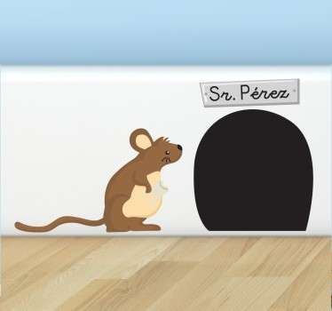 Vinilo cuento infantil Ratón Pérez - TenVinilo