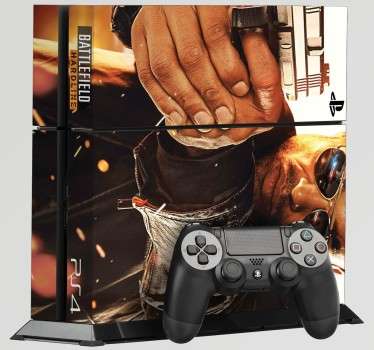 Se és fã do famoso jogo Battlefield Hardline então esta skin autocolante para ps4 foi feita a pensar em ti! Fácil de aplicar sem bolhas ou vincos.