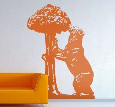 Madrid sculpture wall sticker - TenStickers