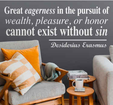 The Great humanist book quote sticker - TenStickers