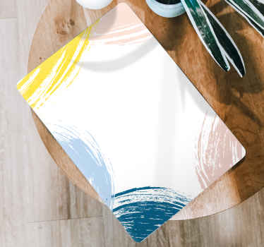 Colorful Brush Strokes laptop skin - TenStickers