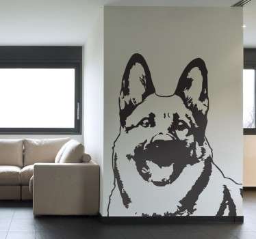 Wall sticker pastore tedesco - TenStickers