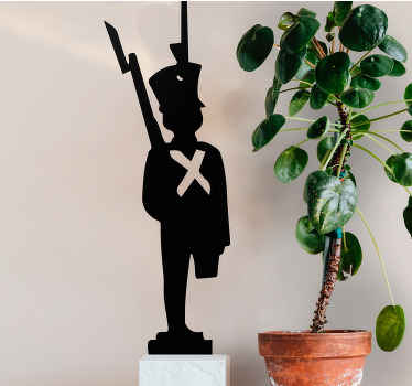 Tinsoldat hc andersen eventyrklistermærke - TenStickers