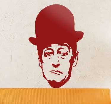 Adesivo murale soggiorno Totò - TenStickers