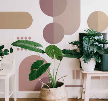 Vinilo formas inspiración Round - TenVinilo