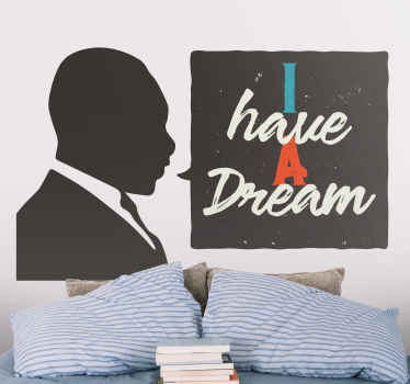 I have a dream quote wall stickers quotes - TenStickers