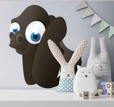 儿童大猩猩墙贴 - TenStickers