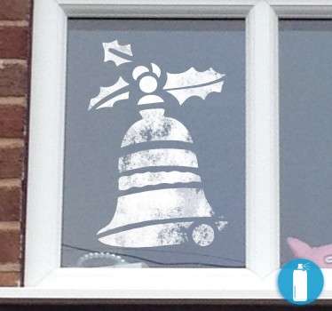 Božićno zvono ukrasni naljepnica - TenStickers