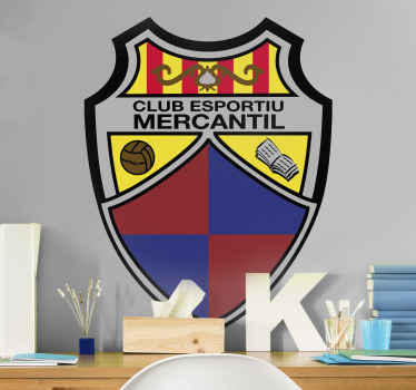 Vinilo escudo - CE Mercantil - TenVinilo