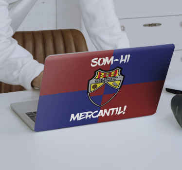 Vinilo para portátil SOM-HI MERCANTIL! - CE Mercantil - TenVinilo