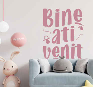 Sticker pereti Bine ati venit - TenStickers