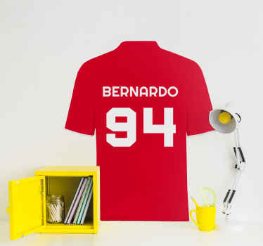 Autocolante Futebol T-shirtdo benfica - TenStickers