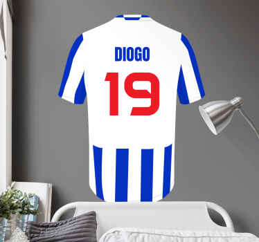 Autocolante Futebol T-shirtportugal porto - TenStickers