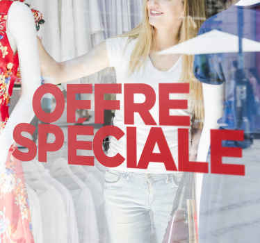 Sticker Soldes offre spéciale - TenStickers