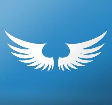 Tattoo Angel Wings Wall Art Sticke - TenStickers