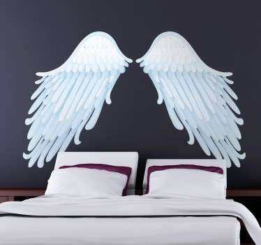 Angel Wings Wall Art Decal - TenStickers