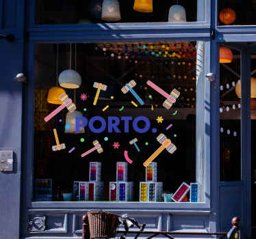 Autocolante animal martelinhos são joão - TenStickers