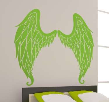 Angel Wings Wall Art Sticker - TenStickers