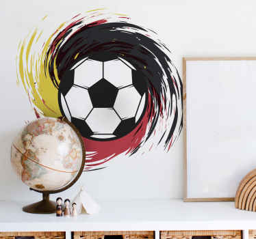 Sticker Foot ballon belgique - TenStickers