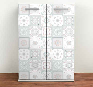 Vinilo para mueble hidráulico blanco - TenVinilo