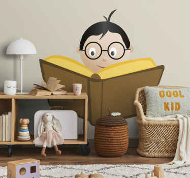 Sticker kinderen boeken - TenStickers