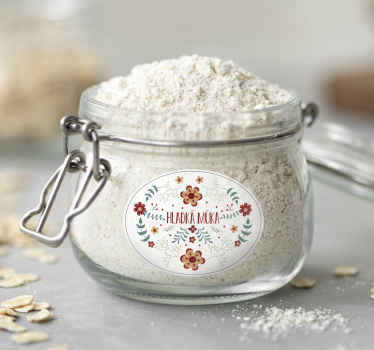 Tradičné nálepky na koreniny - Tenstickers