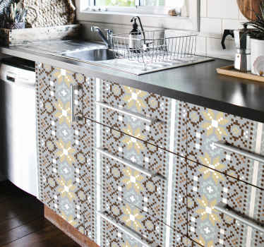 Fólia na nábytok - tradičný vzor - Tenstickers