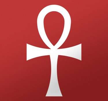 Vinilo símbolo cruz ansada isis Egipto - TenVinilo