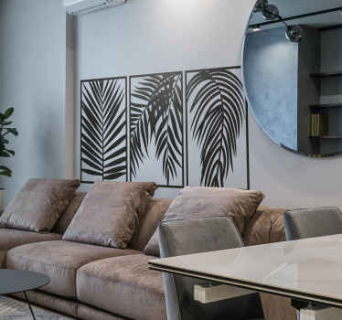 Naljepnica za zid biljke palminog lišća - TenStickers