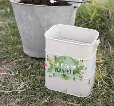 Sticker container planeet A - TenStickers