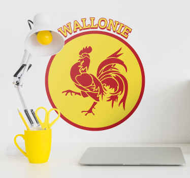Sticker mural Région Wallonne - TenStickers
