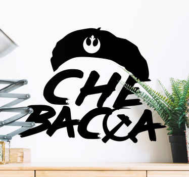 Vinilo para pared cine che-bacca - TenVinilo