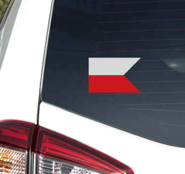 Nálepka na auto Bratislavská zástava - Tenstickers