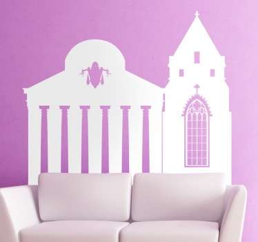 Genf Schweiz Wandtattoo - TenStickers