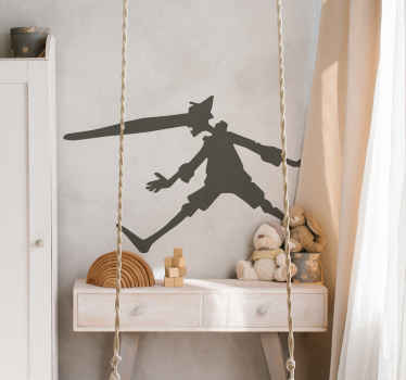 Adesivo murale favole Pinocchio Enrico Mazzanti - TenStickers