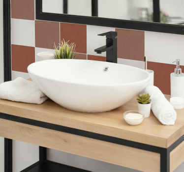 Piastrella adesiva piastrelle di Siena - TenStickers