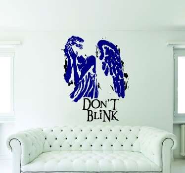 'Don't Blink' Doctor Who Sticker - TenStickers