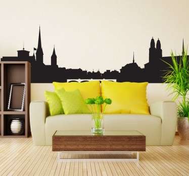 Adesivo decoraivo Zurigo monocolore - TenStickers