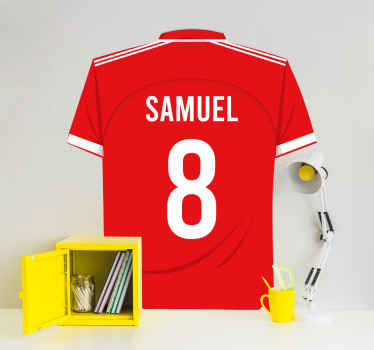 Sticker Foot Standard de Liège personnalisable - TenStickers