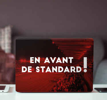 Sticker Ordinateur En avant le Standard - TenStickers