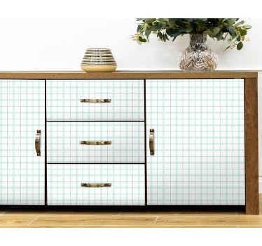 Vinilo para mueble Vichy Pastel - TenVinilo