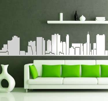 Adesivo silhouette Napoli - TenStickers