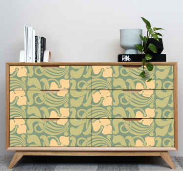 Modern style pattern furniture decal - TenStickers