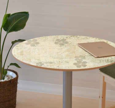 Vinilo para mueble textura desgastada Japandi - TenVinilo