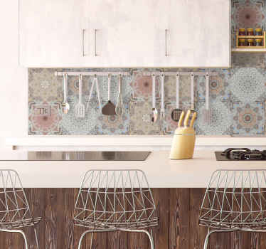 Lámina adhesiva azulejo mosaico - TenVinilo