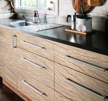 Lámina adhesiva imitación madera beige - TenVinilo