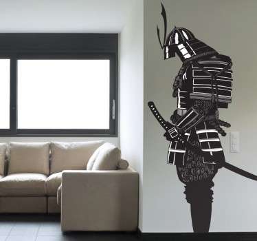 Wandtattoo Jugendzimmer Samurai Krieger - TenStickers