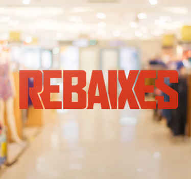 Vinilo rebajas promoción rebaixes - TenVinilo