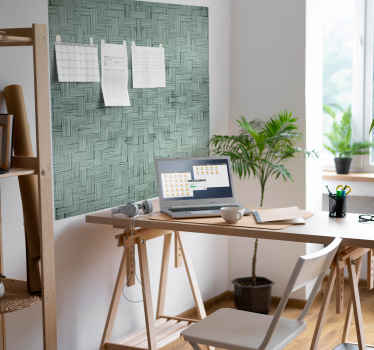 Wandtattoo Büro gewebte strukturierte oberfläche - TenStickers
